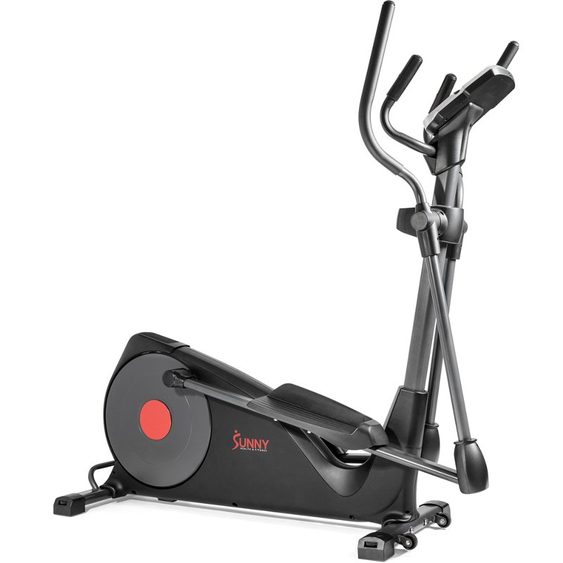 Sunny Health & Fitness Pre-Programmed Elliptical Trainer - Steppers/Ellipticals at Academy Sports