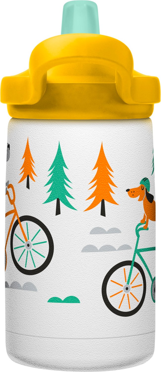 CamelBak Kids' eddy+ 12 oz Biking Dogs Water Bottle - view number 4