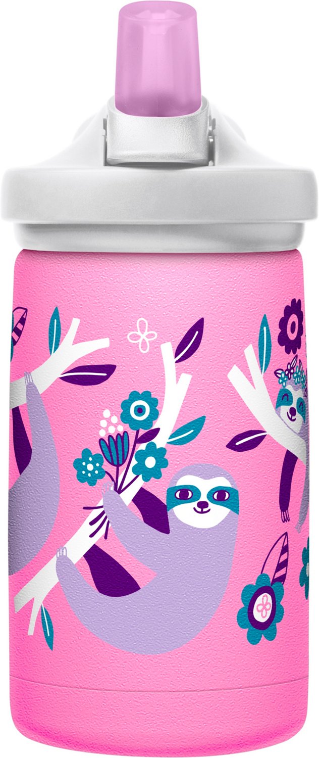 CamelBak Kids' eddy+ 12 oz Flowerchild Sloth Water Bottle                                                                        - view number 3