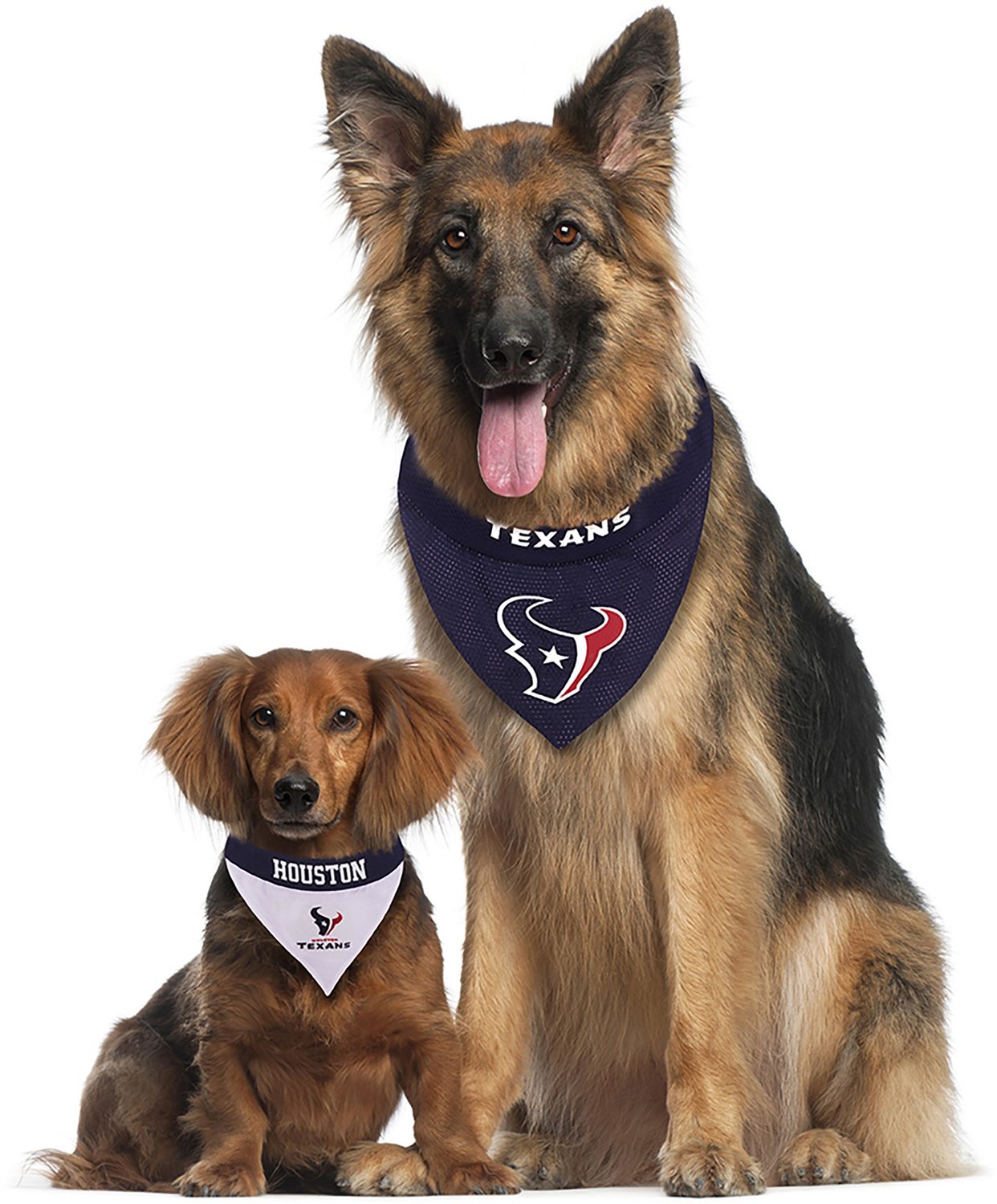 Pets First Houston Texans Reversible Dog Bandana