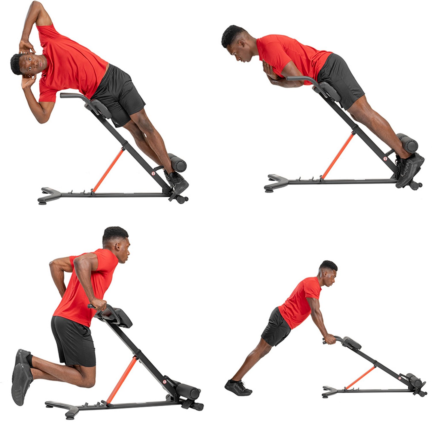 Sunny Health & Fitness Hyperextension Roman Chair with Dip Station                                                               - view number 8