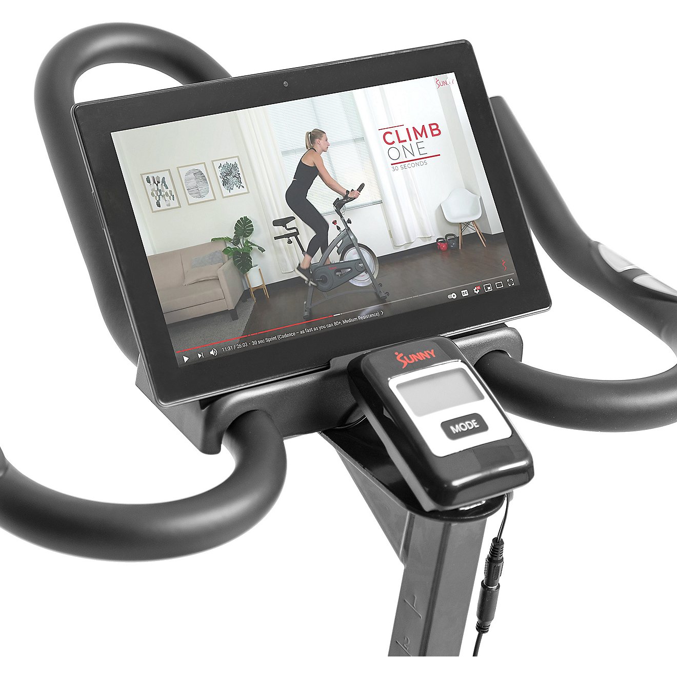 Sunny Health & Fitness Endurance Magnetic Belt Drive Indoor Cycling Bike                                                         - view number 2