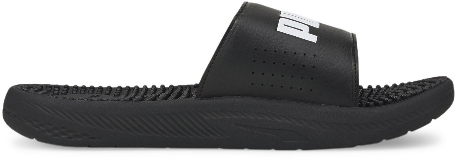 PUMA Men's Softride Massage Slides | Free Shipping at Academy