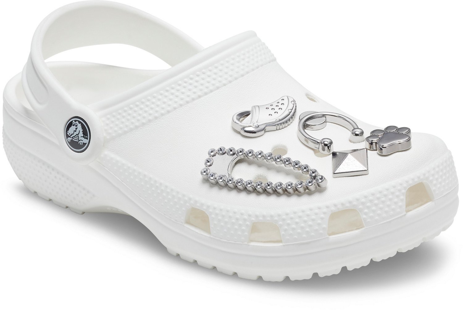 Crocs Elevated Silver Sport Jibbitz 5Pack Academy