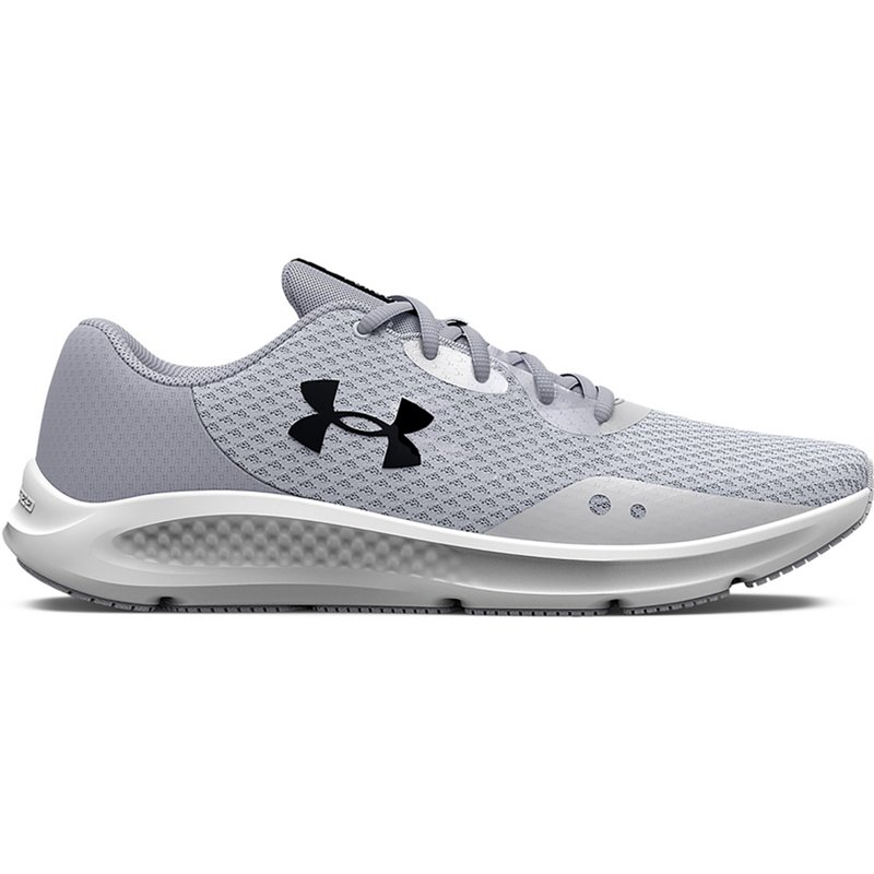 Under Armour Women's Pursuit 3 Low Top Running Shoes Gray/White, 10 - Women's Running at Academy Sports product image