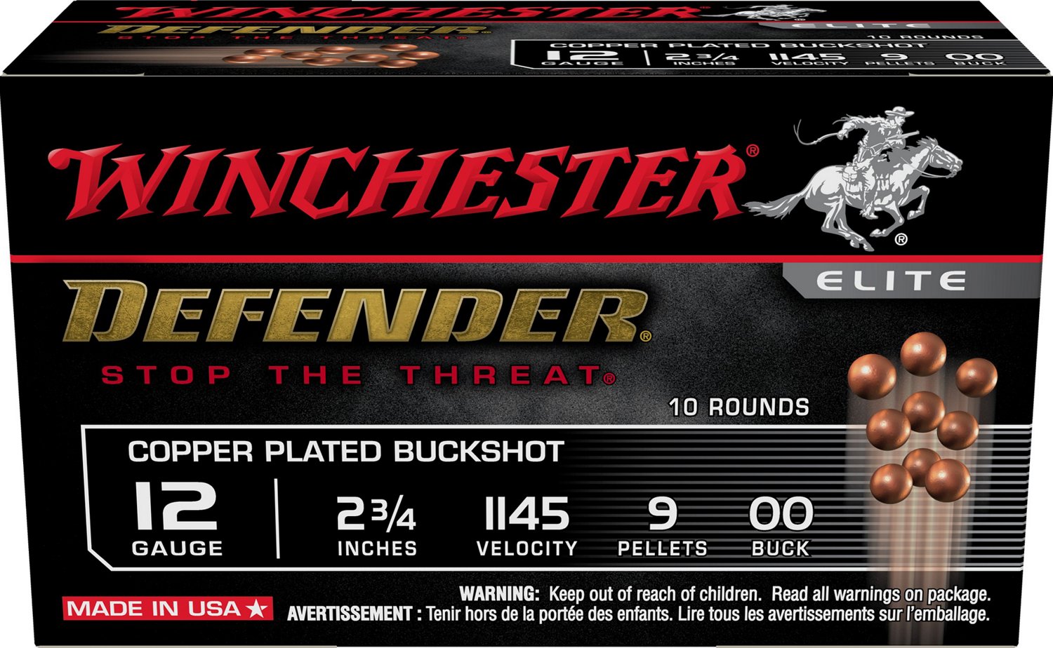 Winchester Supreme 12 Gauge Buckshot 5 Round Double X Ammunition Academy