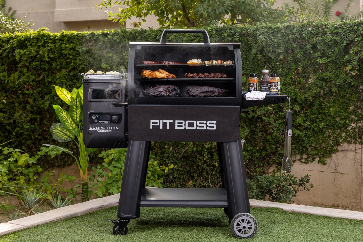 Pit Boss 1250 Competition Series Pellet Grill - Charcoal Grills at Academy Sports
