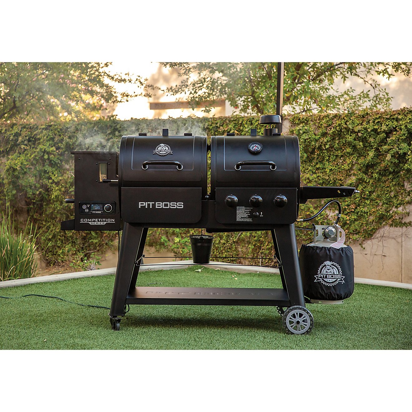 Pit Boss 1230 Competition Series Pellet/Gas Combo Grill                                                                          - view number 5