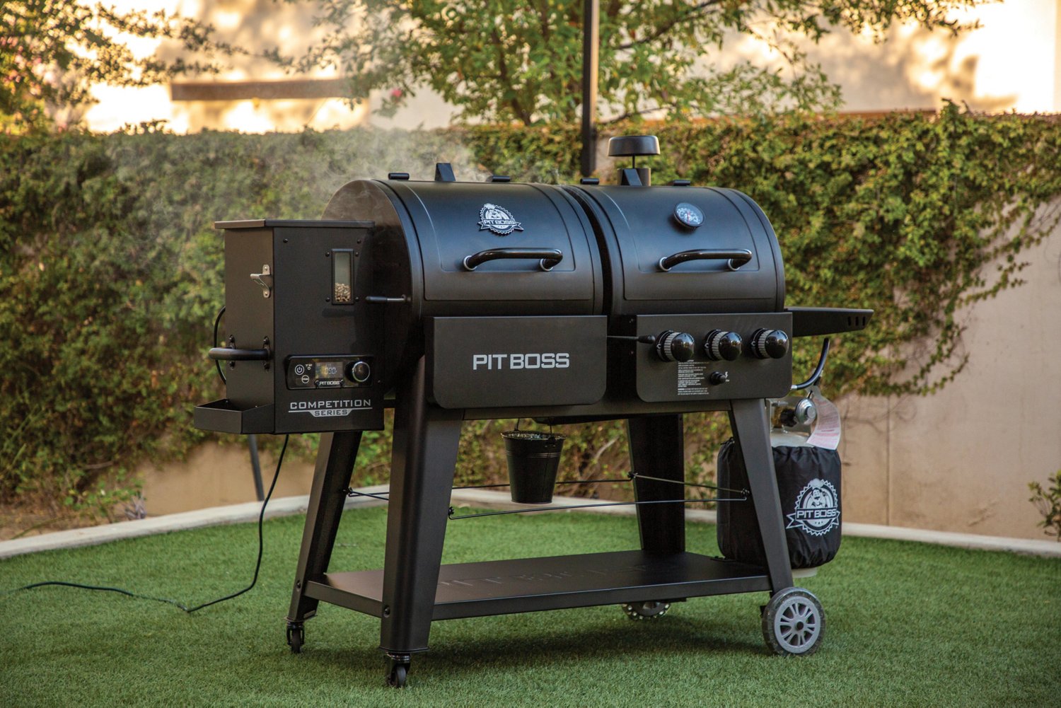 Pit Boss 1230 Competition Series Pellet/Gas Combo Grill                                                                          - view number 6