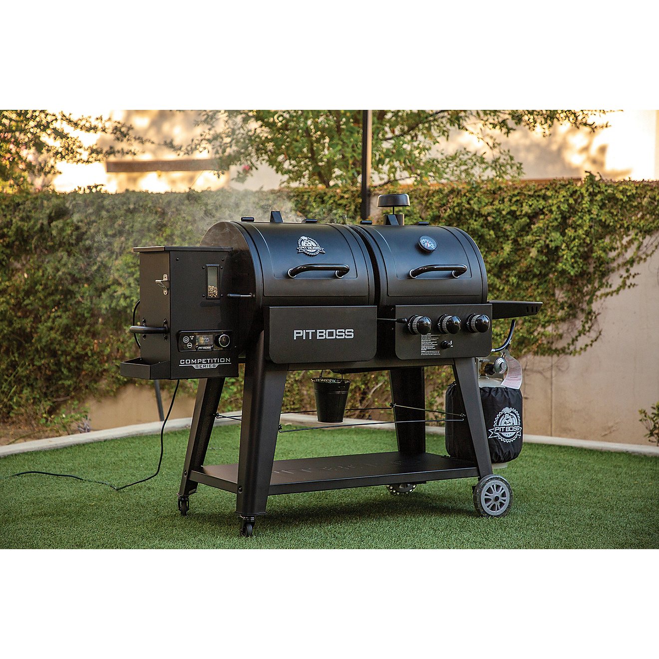 Pit Boss 1230 Competition Series Pellet/Gas Combo Grill                                                                          - view number 6