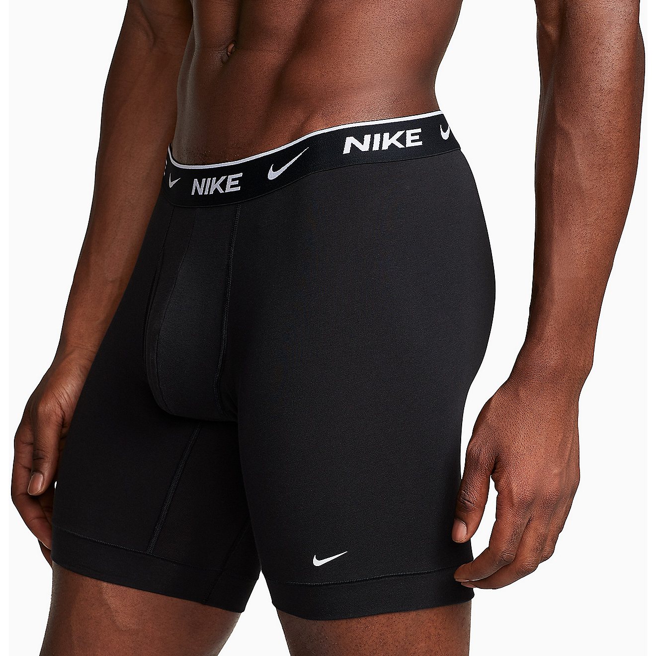 Nike Men's Essential Cotton Stretch Long Boxer Briefs 3-Pack | Academy