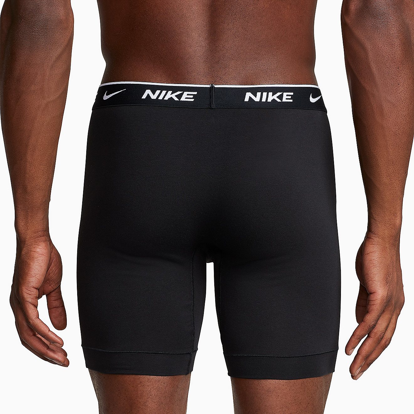 Nike Men's Essential Cotton Stretch Long Boxer Briefs 3-Pack | Academy