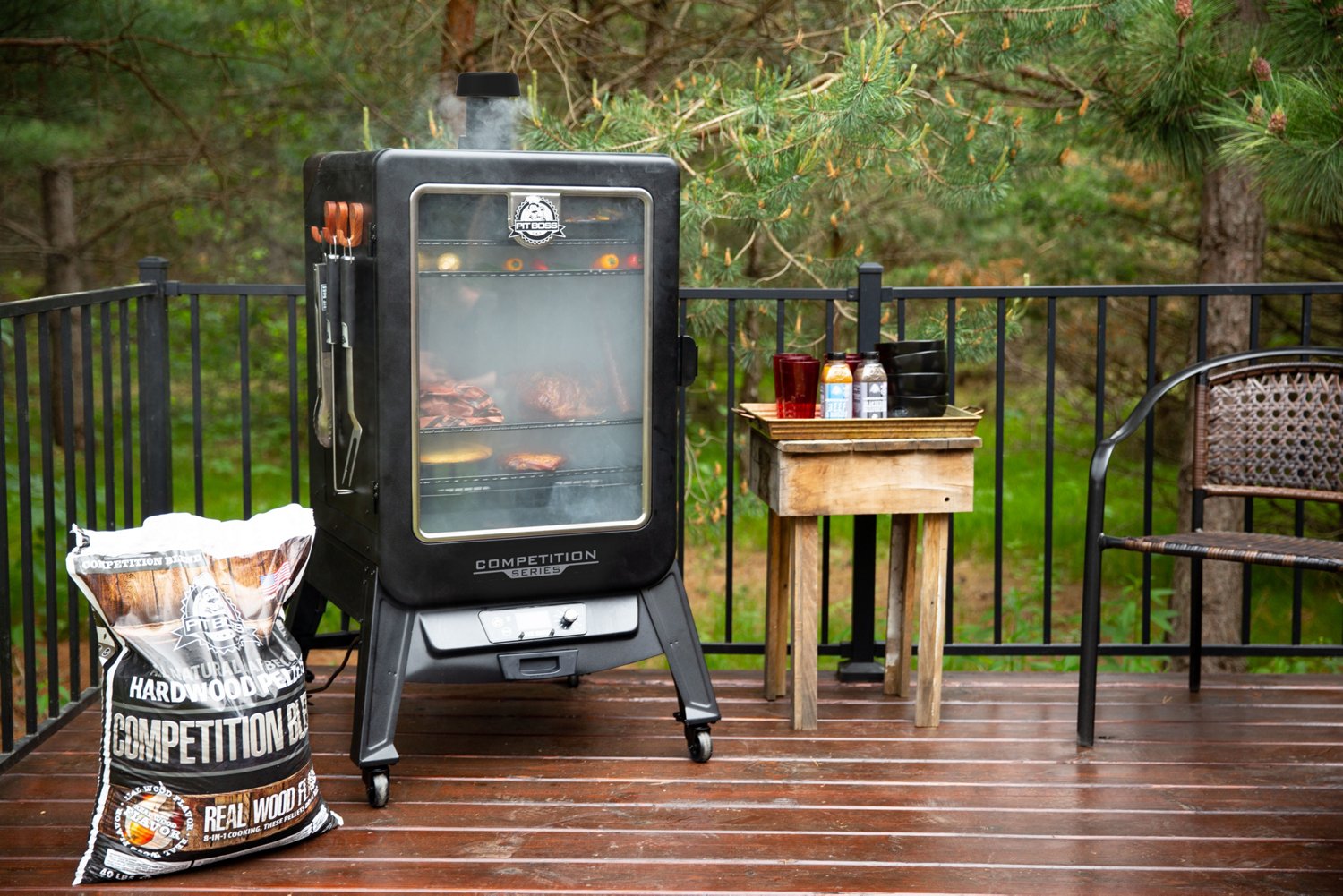 Pit Boss Vertical 5 Series Competition Series Pellet Smoker Academy