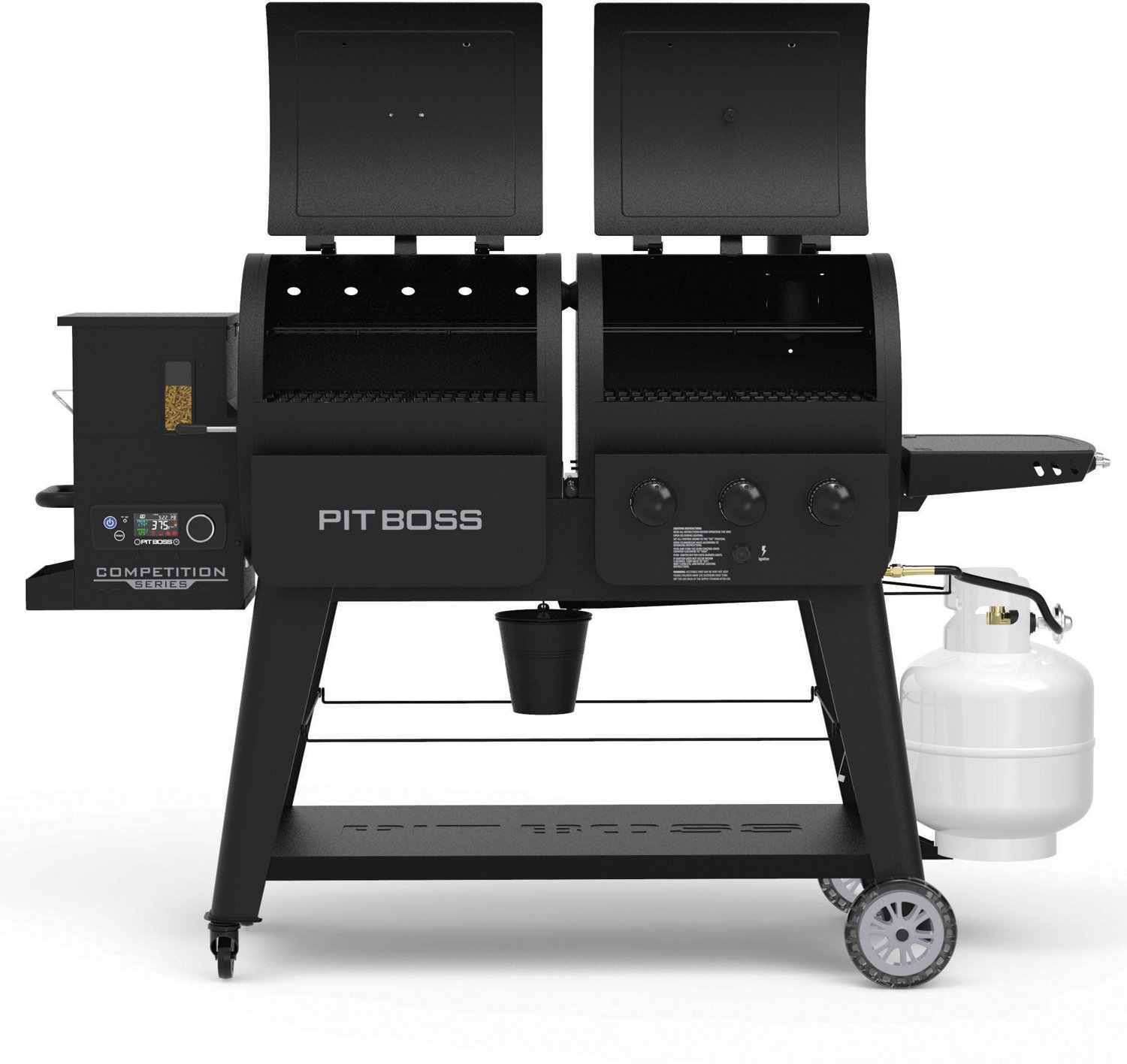 Pit Boss 1230 Competition Series Pellet/Gas Combo Grill                                                                          - view number 2