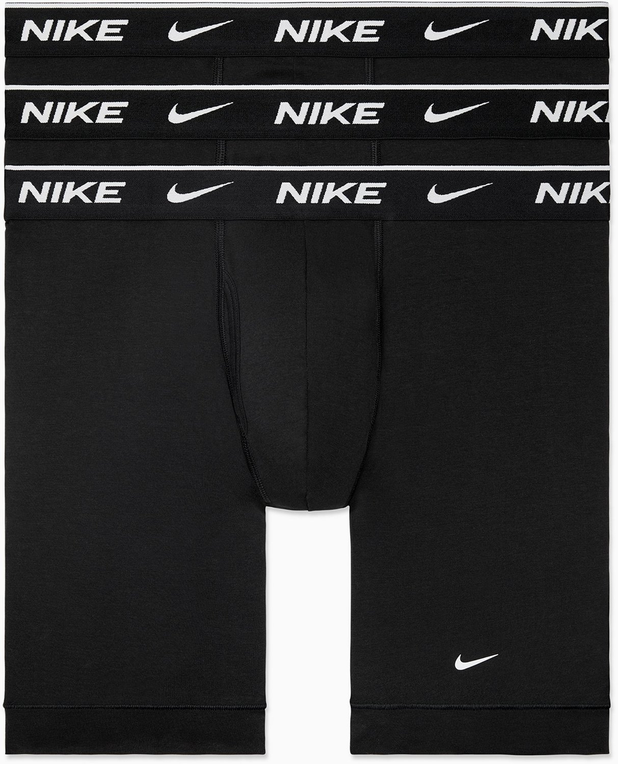 Nike Men's Essential Cotton Stretch Long Boxer Briefs 3-Pack - view number 4