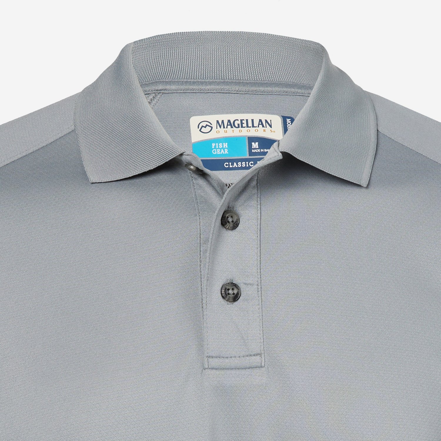 Magellan Outdoors Men's FishGear Riptide Short Sleeve Fishing Polo