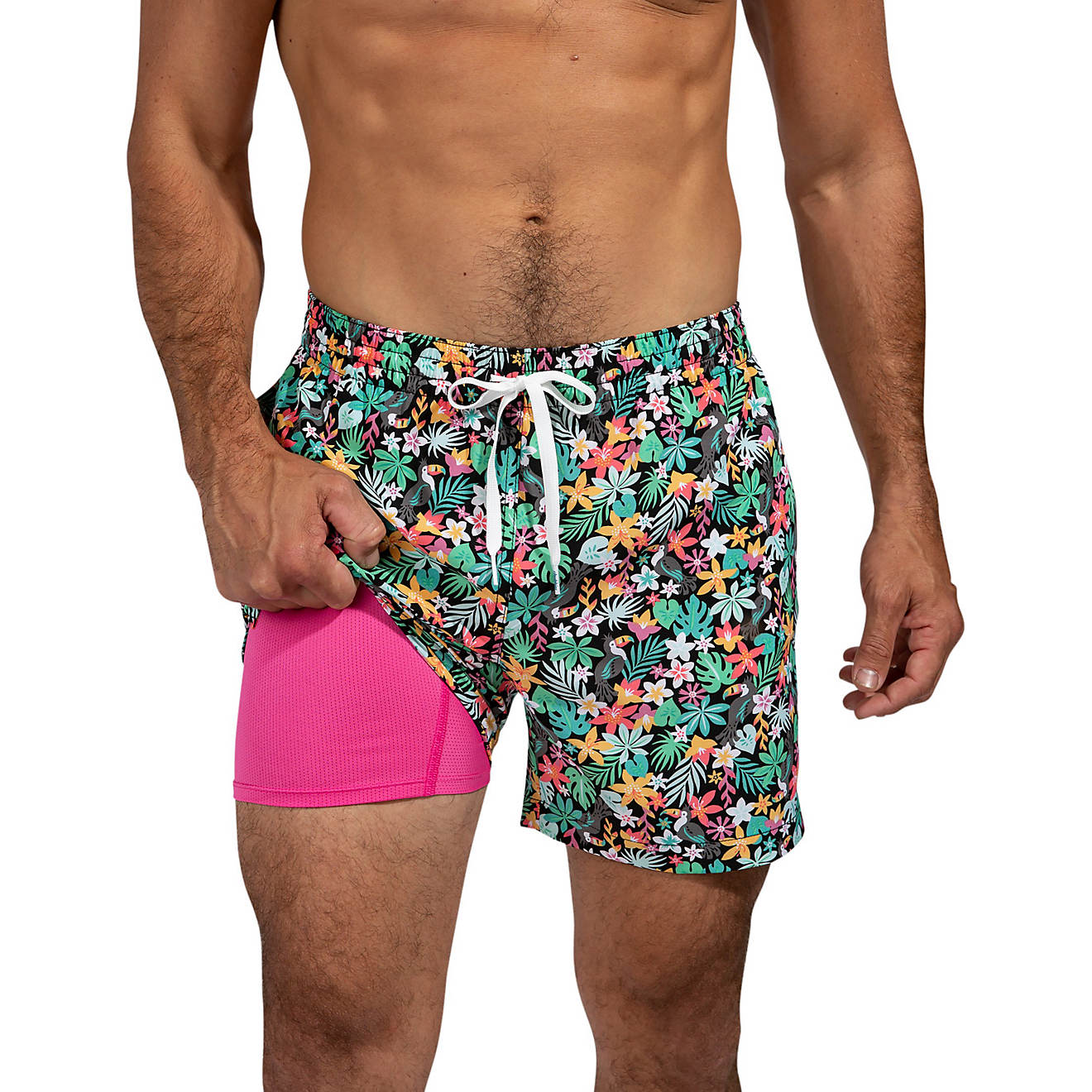 Chubbies Men's Bloomerangs Lined Stretch Swim Trunks 5.5 in                                                                      - view number 1