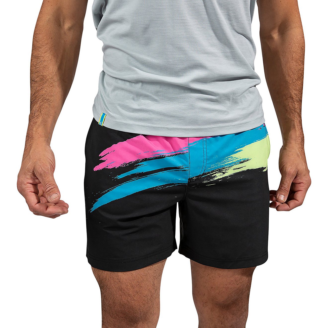 Chubbies Men's Living Colors Compression Lined Sport Shorts 5.5 in ...