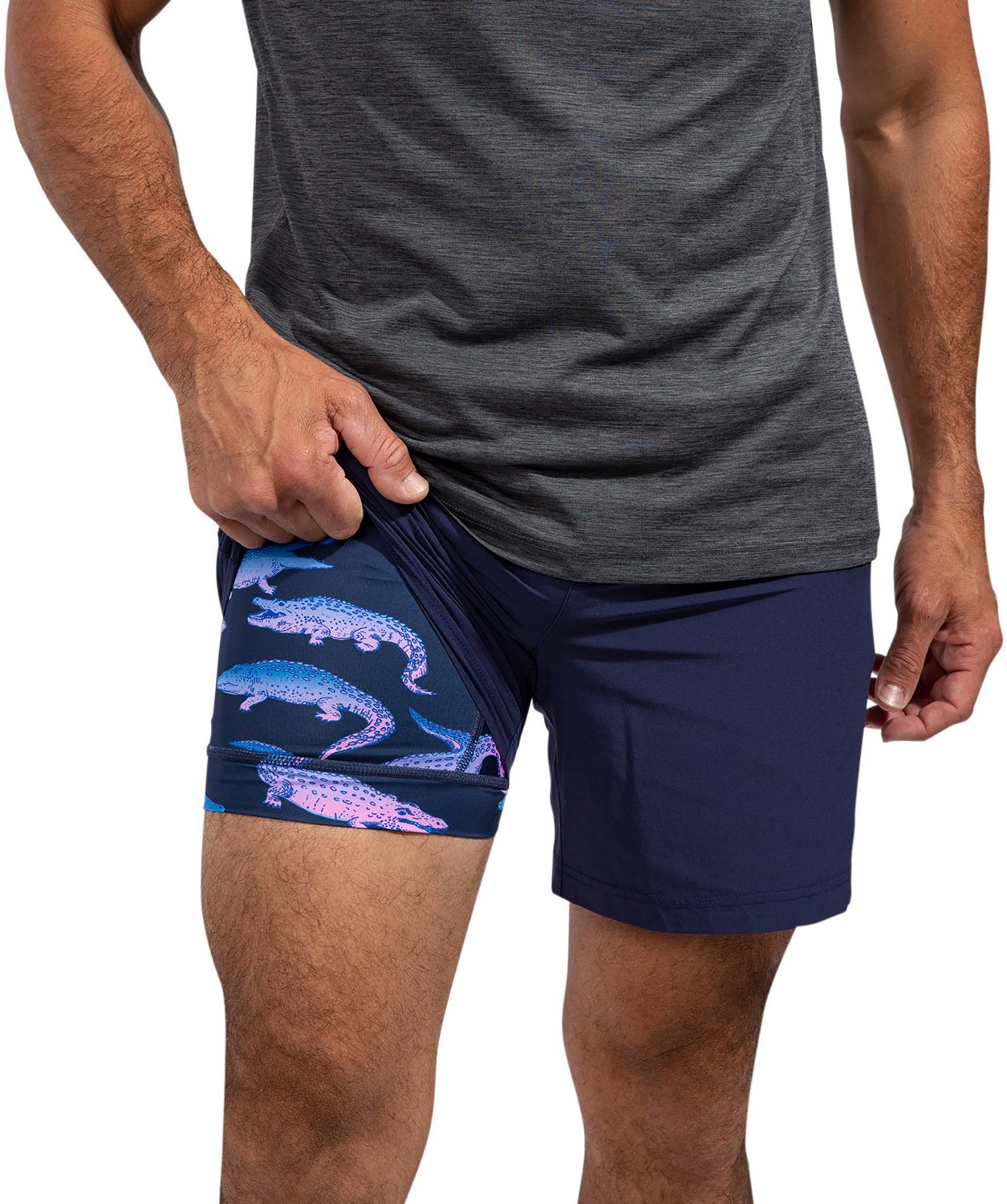 Chubbies Men's Everglades Compression Lined Sport Shorts 7 in | Academy