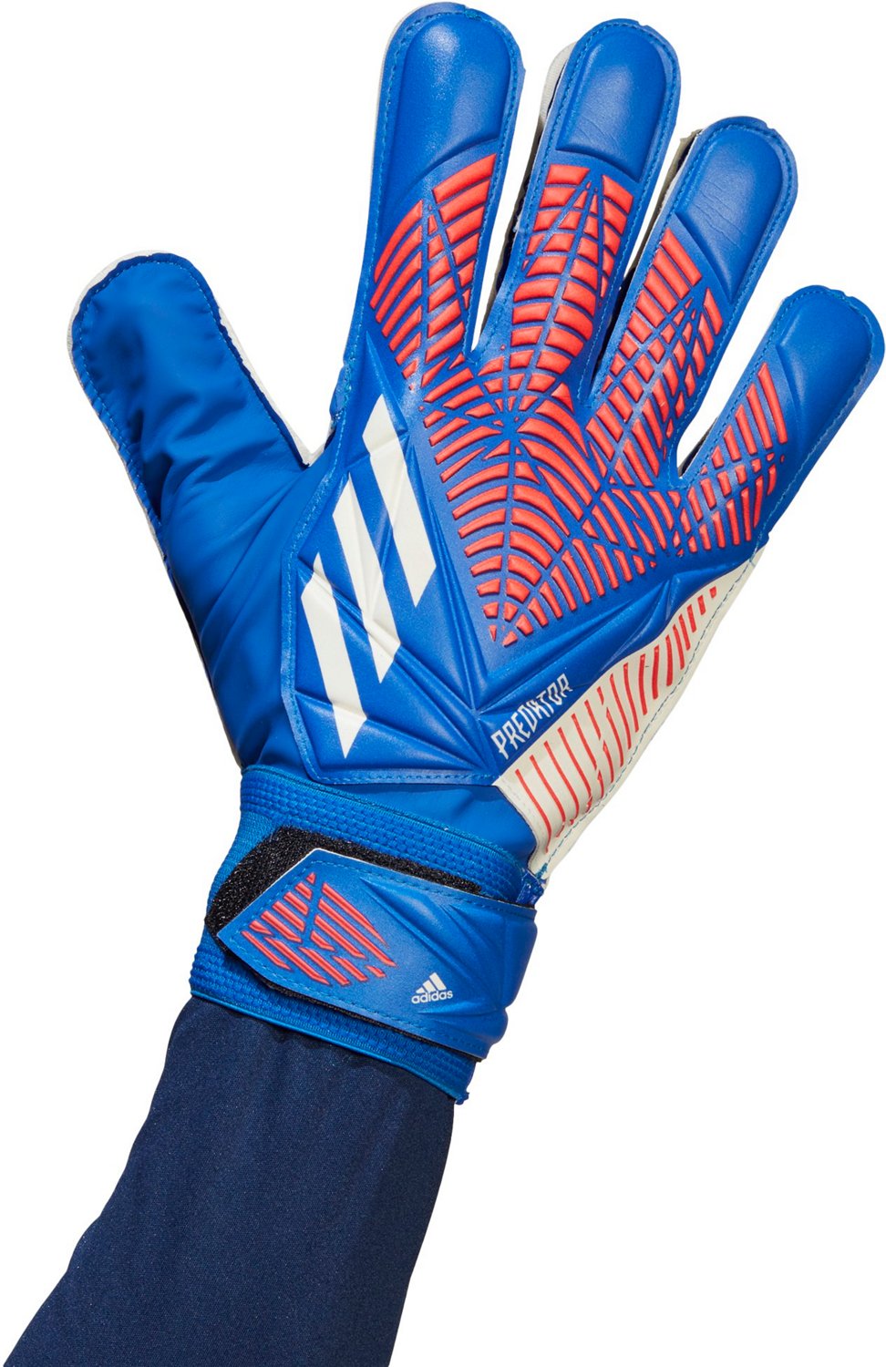 adidas Predator Pro Gloves - Blue, unisex soccer