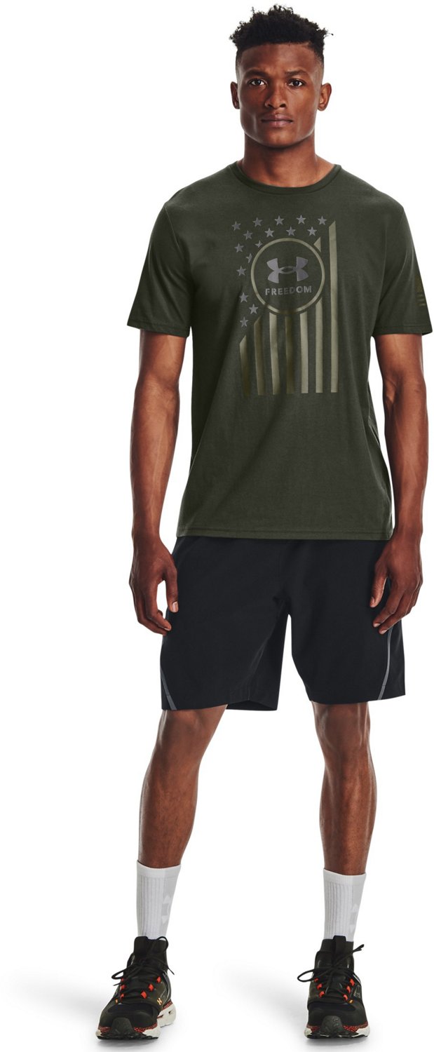 Under Armour Men's Freedom Chest Flag Graphic Short Sleeve T-shirt                                                               - view number 4