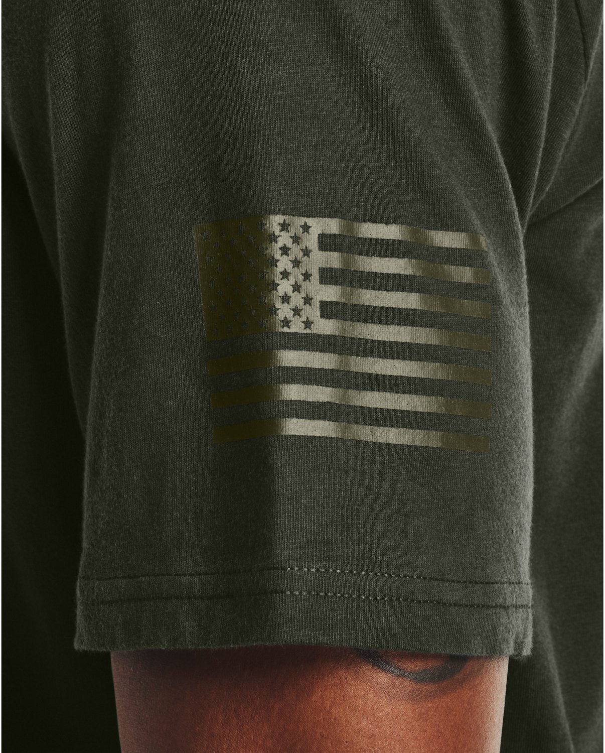 Under Armour Men's Freedom Chest Flag Graphic Short Sleeve T-shirt                                                               - view number 3