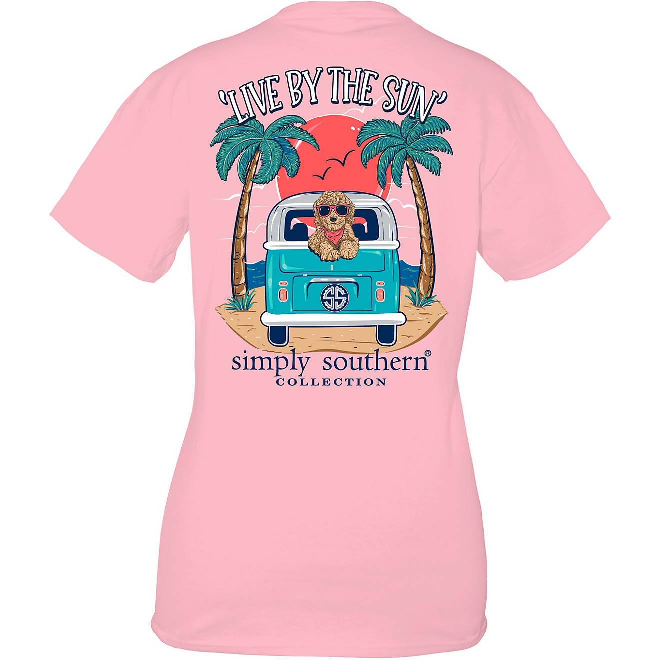Simply Southern Women's Sun Van Graphic T-shirt                                                                                  - view number 1