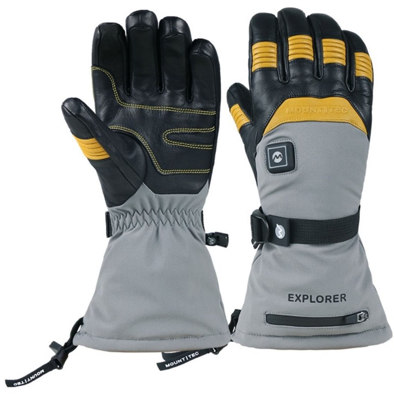 Mount Tec Explorer 5 Performance Heated Gloves Yellow, X-Large - Men's Gloves at Academy Sports