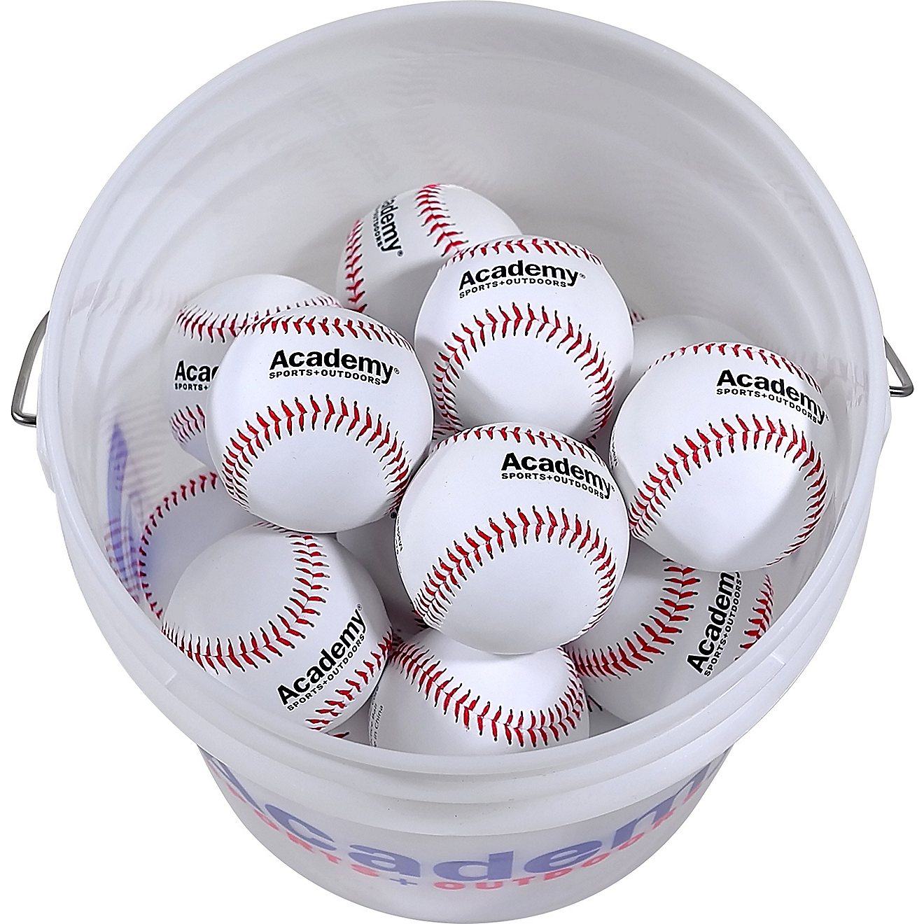 Academy Sports + Outdoors 9 in Practice Baseballs 24-Pack                                                                        - view number 2