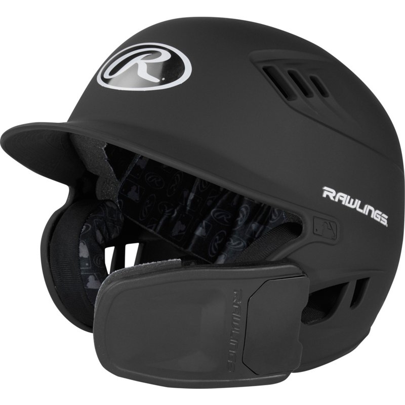 Rawlings Junior R-16 Reversible Face Guard Helmet Black - Baseball/Softball Accessories at Academy Sports