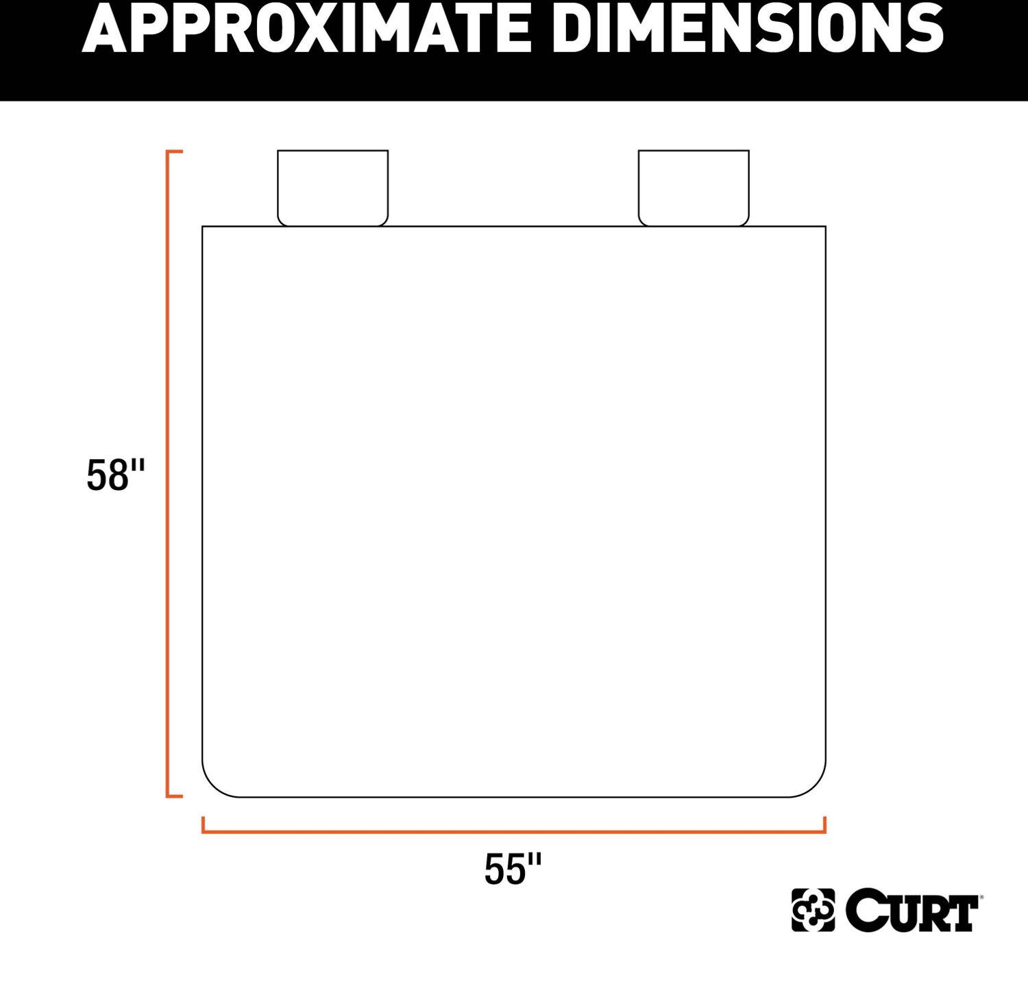 CURT 18512 Seat Defender Bench Seat Cover                                                                                        - view number 2