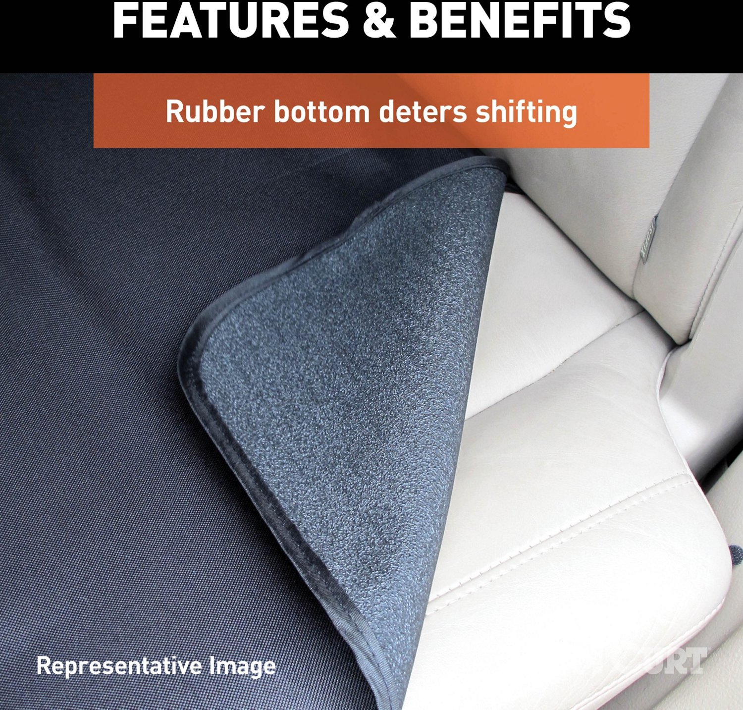 CURT 18512 Seat Defender Bench Seat Cover                                                                                        - view number 6