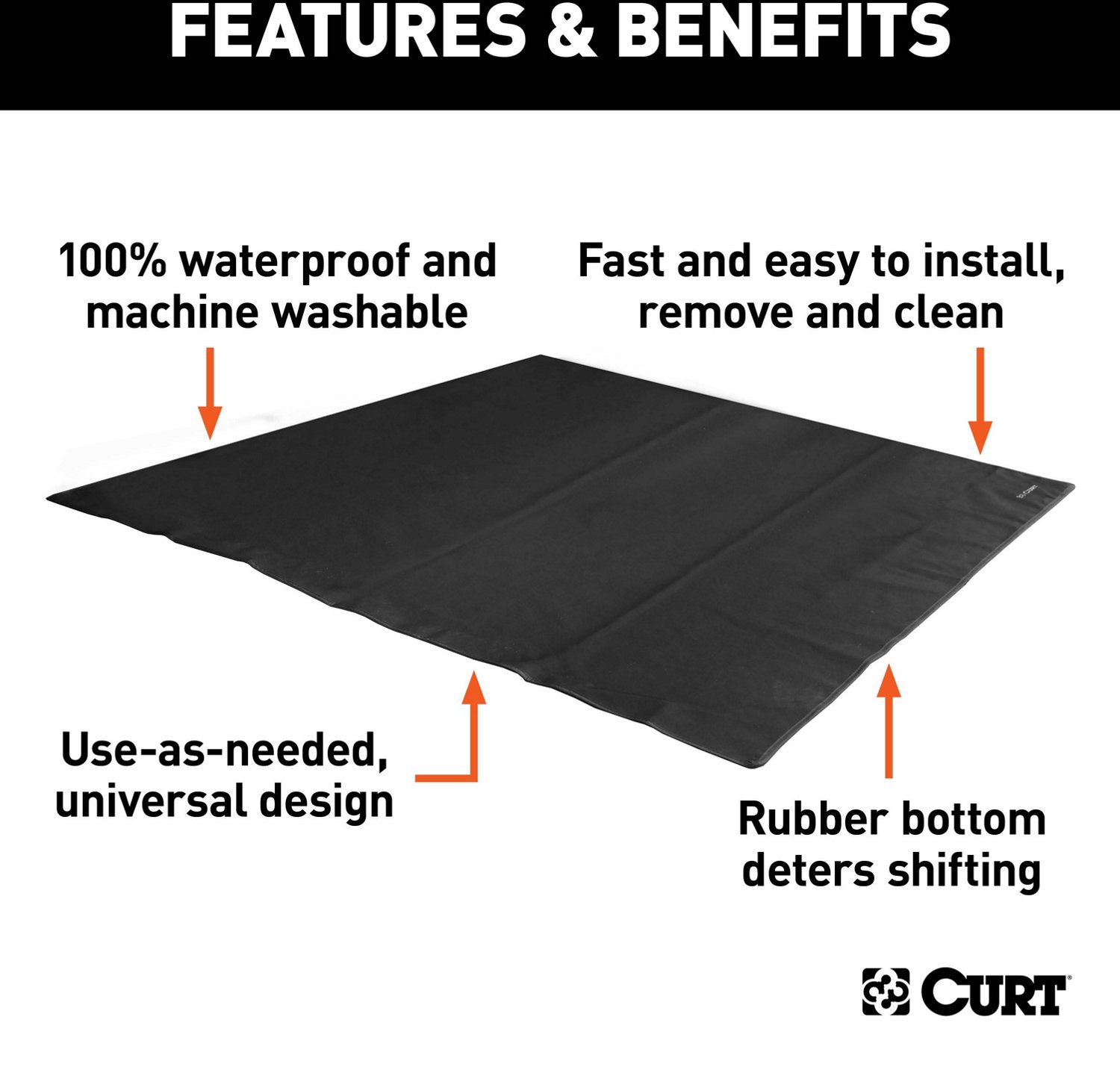 CURT 18530 Seat Defender Cargo Blanket  - view number 3