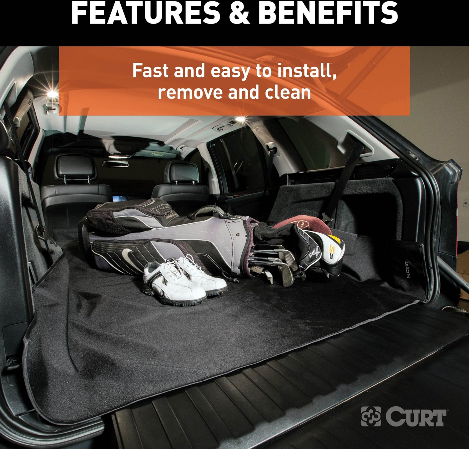 CURT 18530 Seat Defender Cargo Blanket  - view number 5