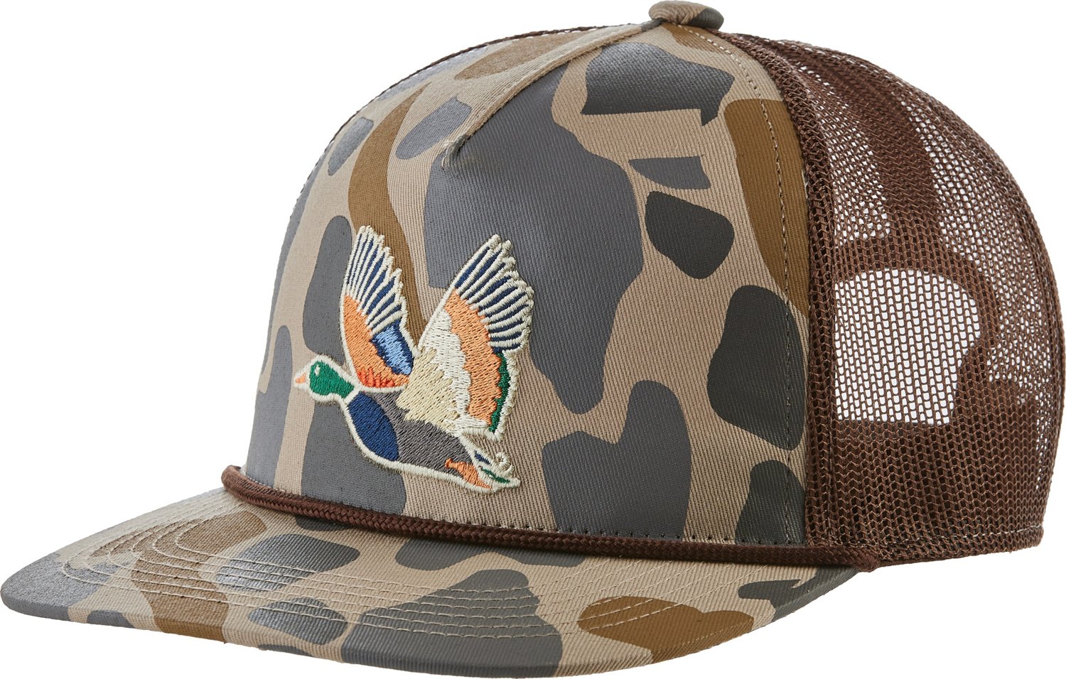 BURLEBO Men's Retro Camouflage Duck Cap