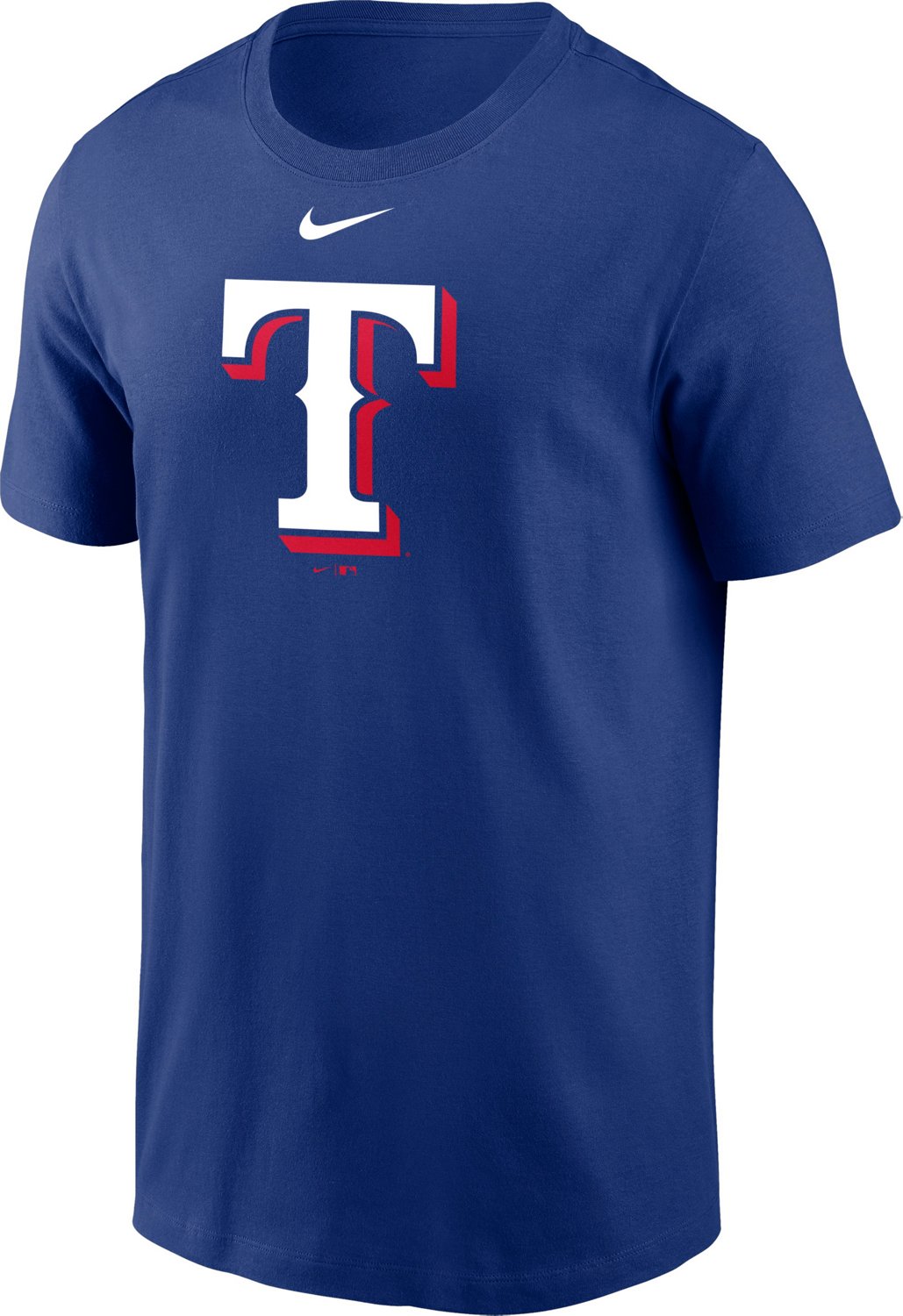 Nike Men’s Texas Rangers Large Logo T-shirt | Academy