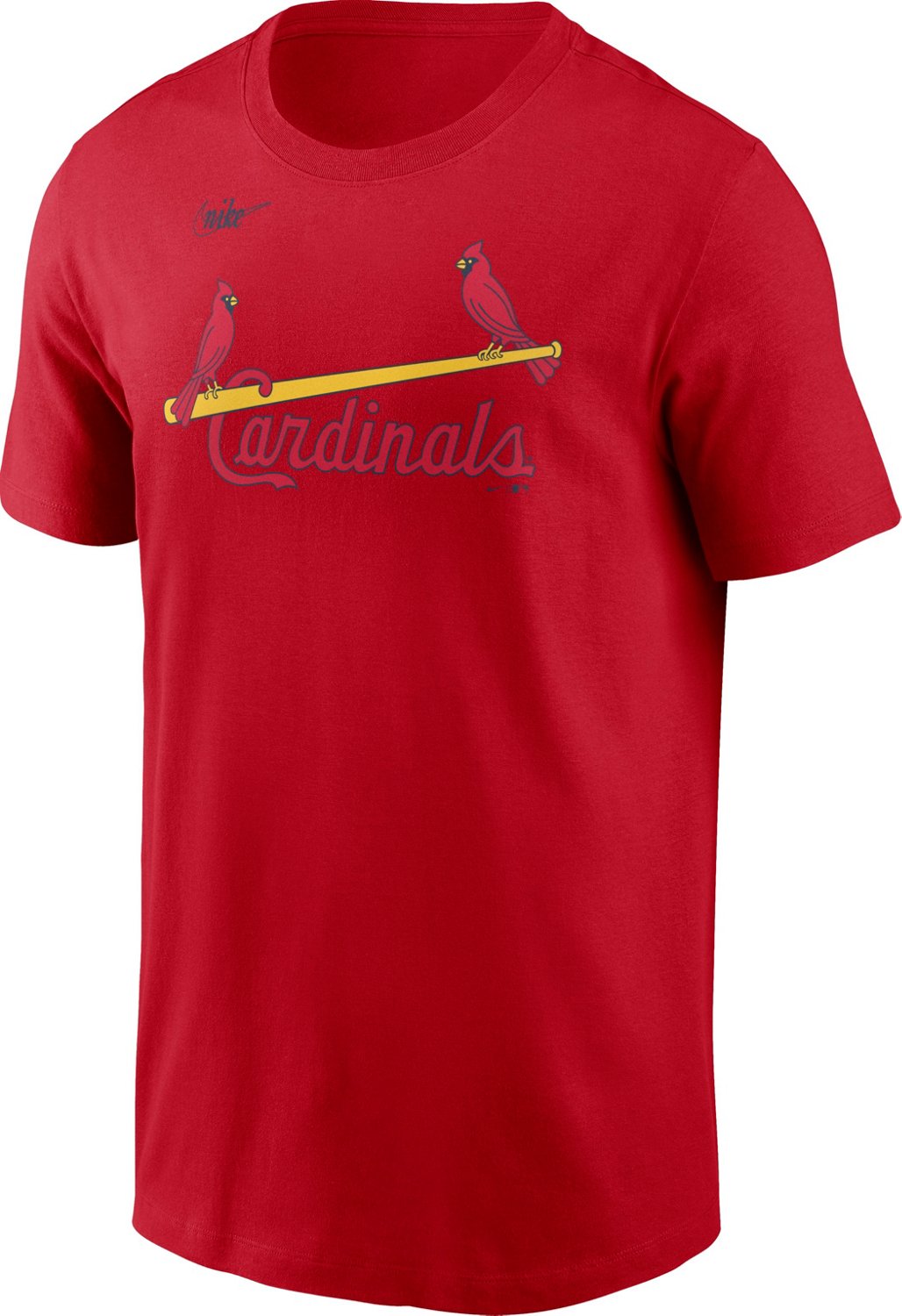 Nike St Louis Cardinals Red Wordmark Short Sleeve T Shirt