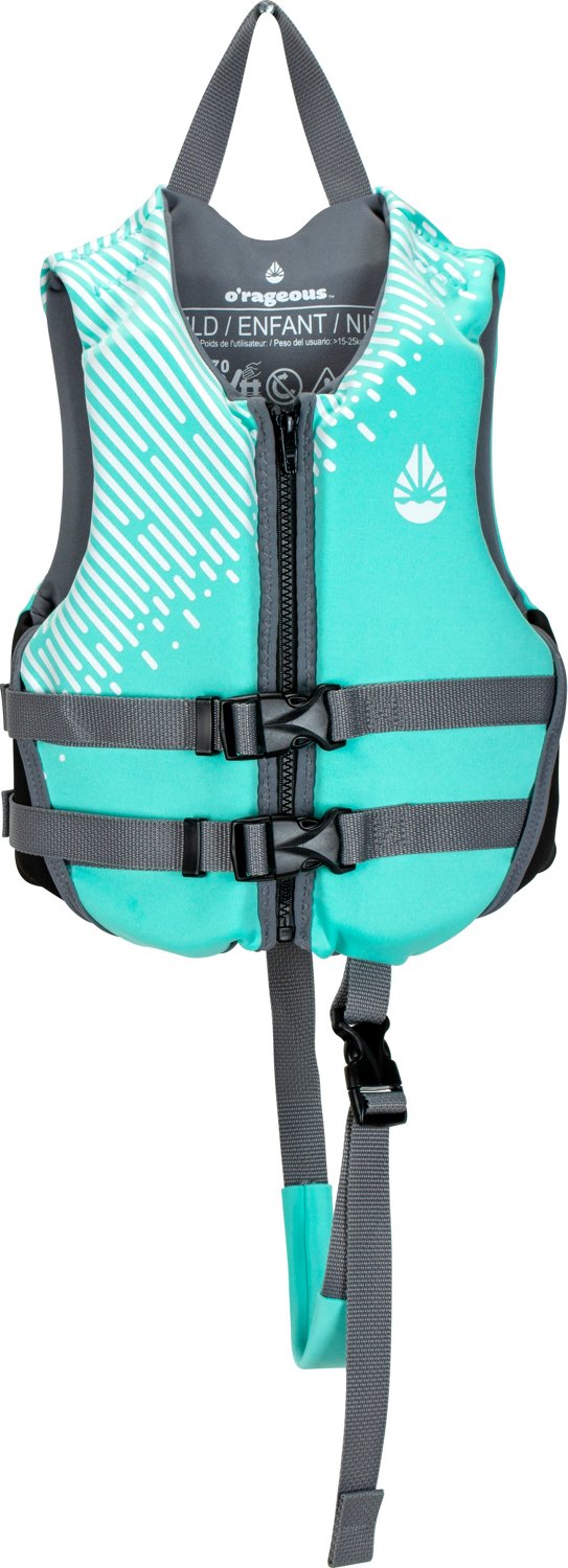 O'Rageous Child Neoprene Life Vest Free Shipping at Academy