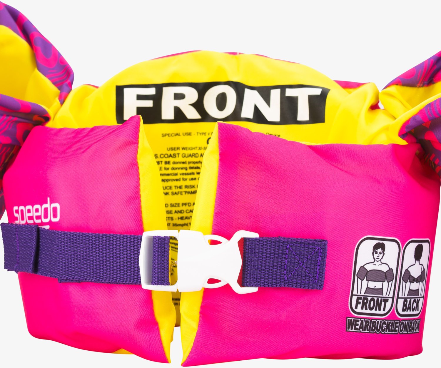 Speedo Boys' Swim Star Kids Floatie Life Vest Academy