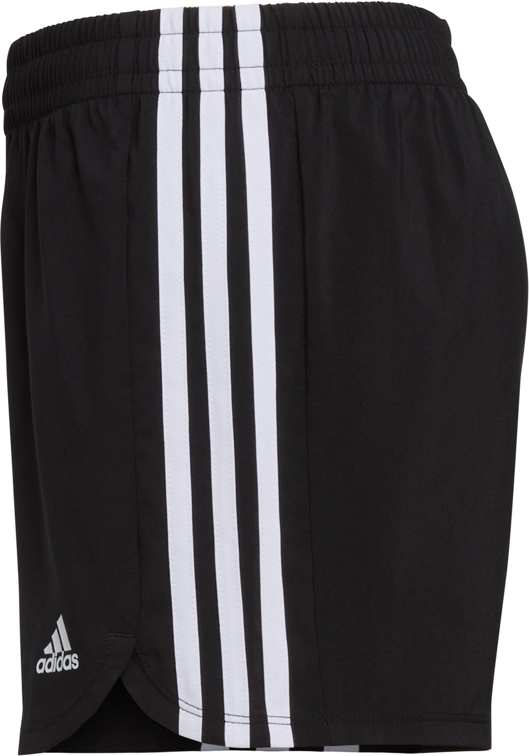 adidas Girls' 3-Stripe Woven Shorts - view number 3