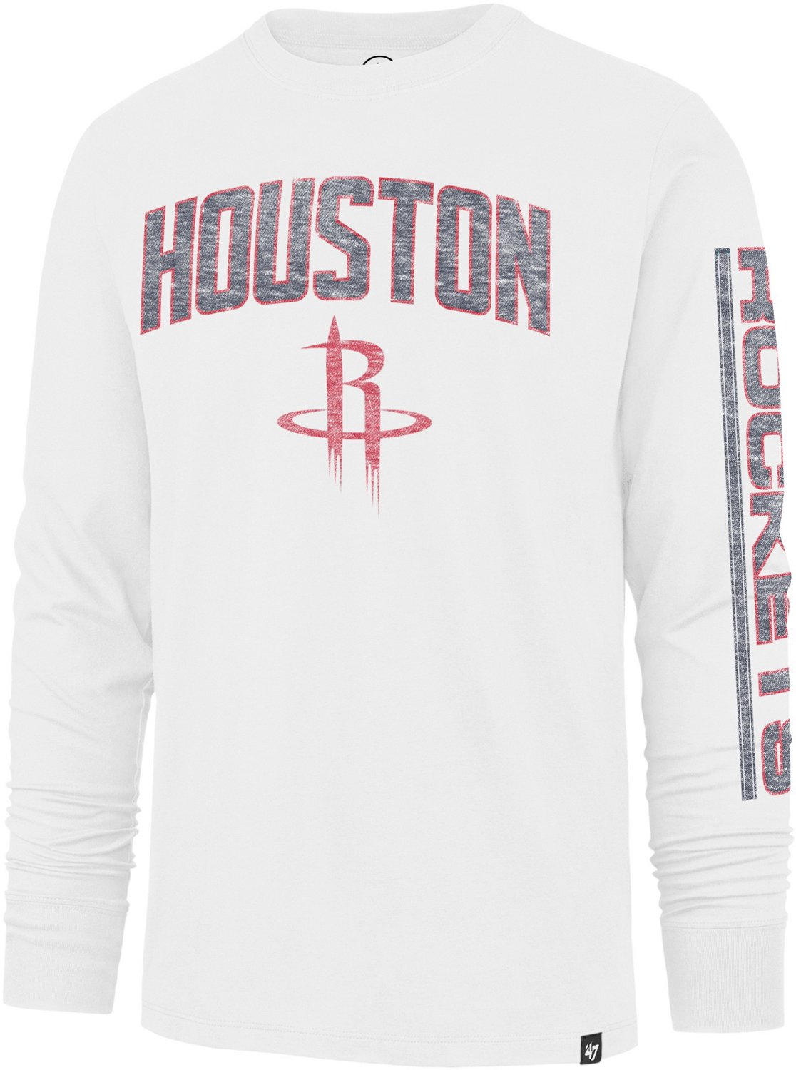 47 Houston Rockets Dime Drop Franklin Long Sleeve T Shirt Academy 9359