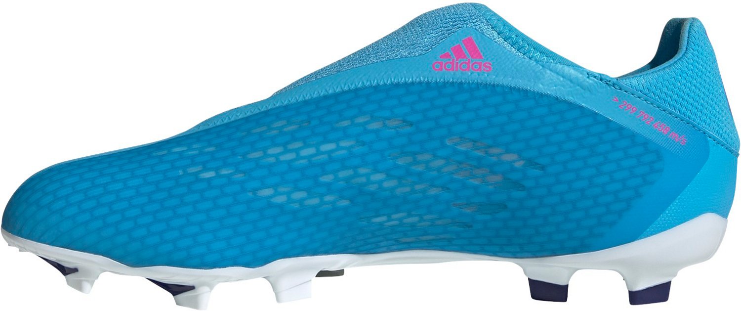 adidas Adults' X Speedflow .3 Laceless Firm Ground Soccer Shoes - view number 2