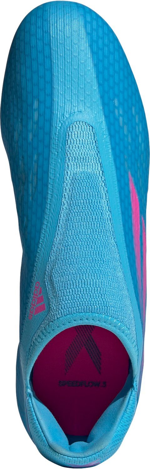 adidas Adults' X Speedflow .3 Laceless Firm Ground Soccer Shoes - view number 3