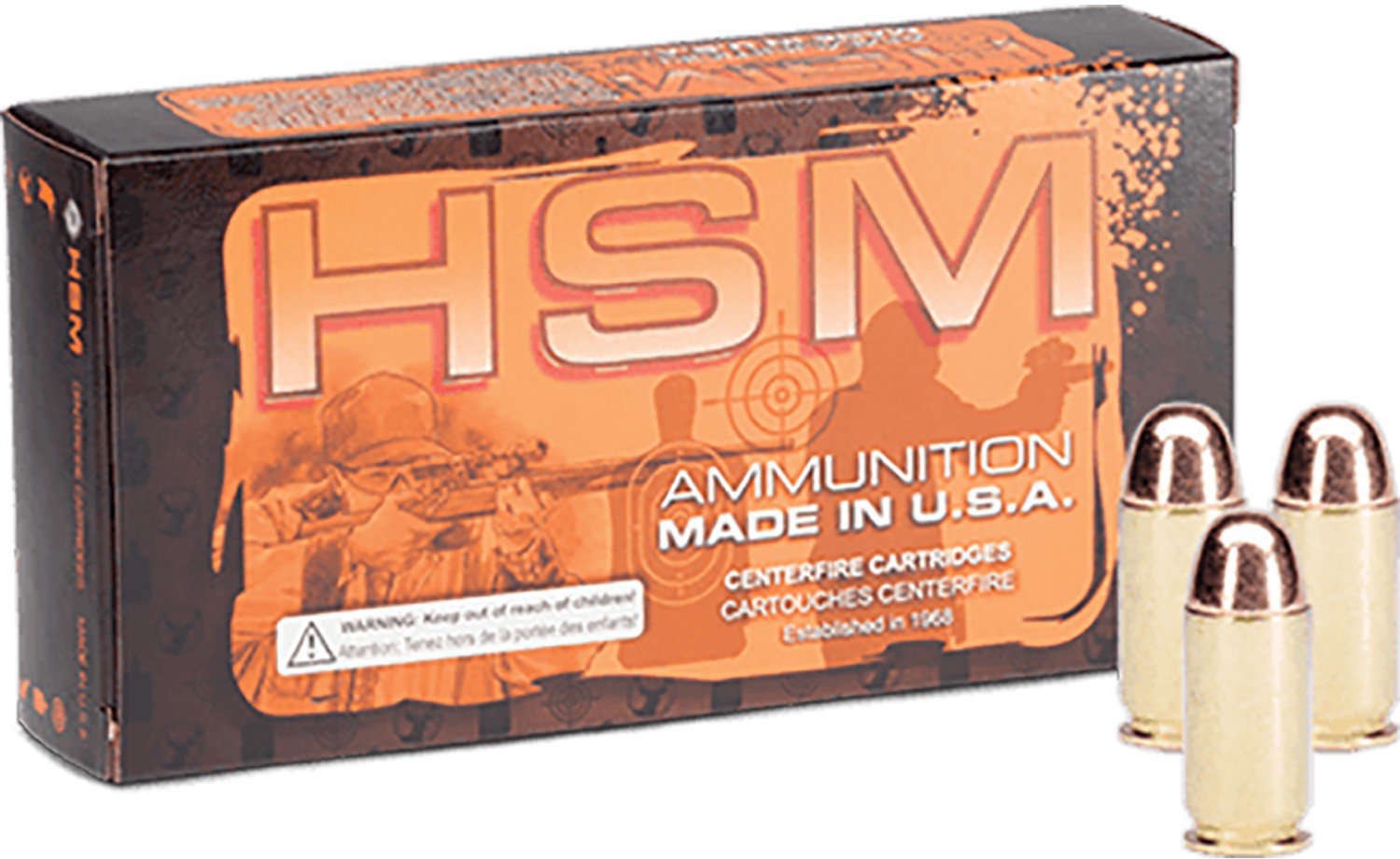 HSM Training 7.62x51mm NATO 150-Grain Rifle Ammunition - 20 Rounds