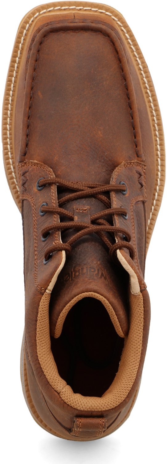 Men's moc clearance toe casual boots