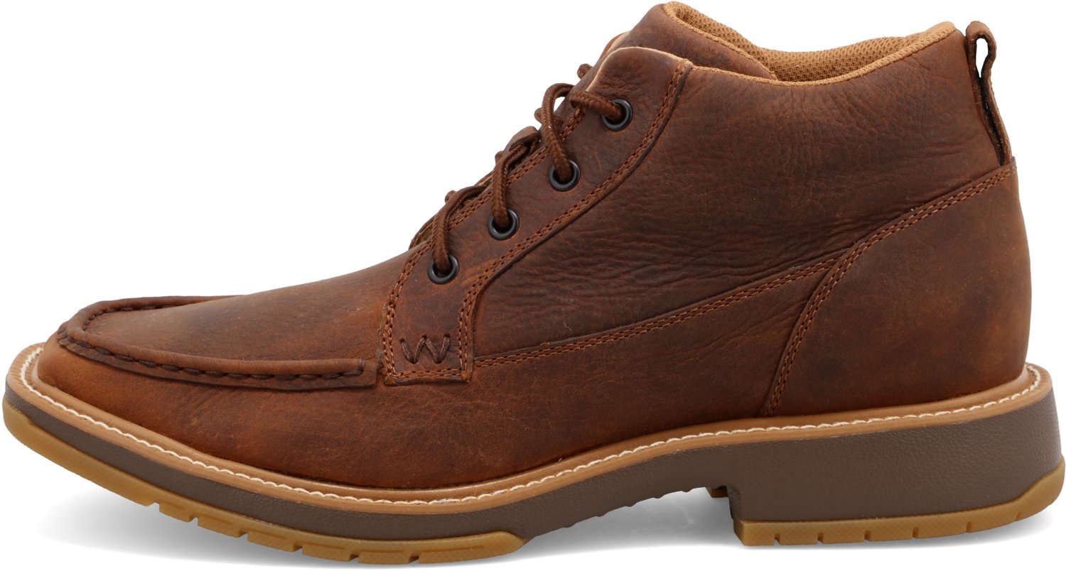 Wrangler Men’s 4 in Square Moc Toe Lace Up Casual Boots | Academy