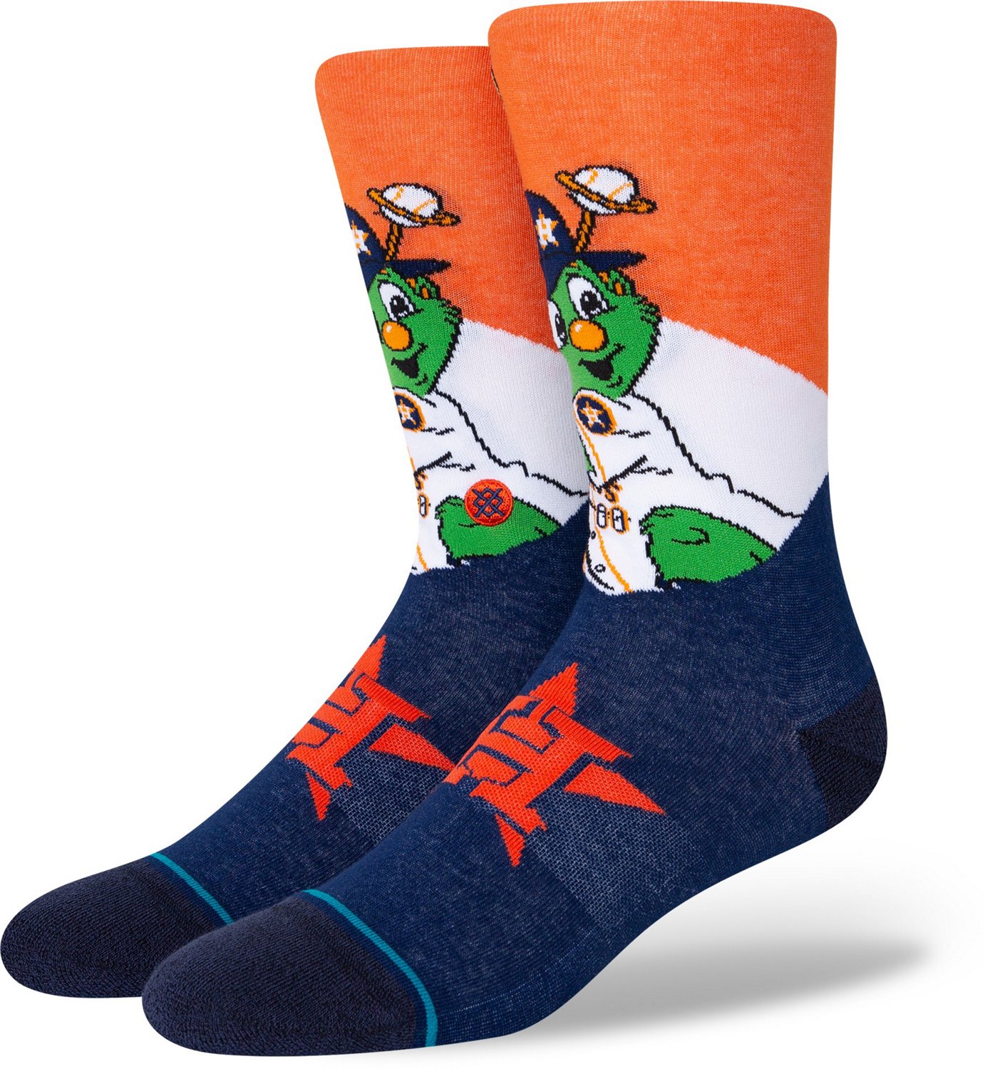 Stance Houston Astros Mascot Crew Socks Academy