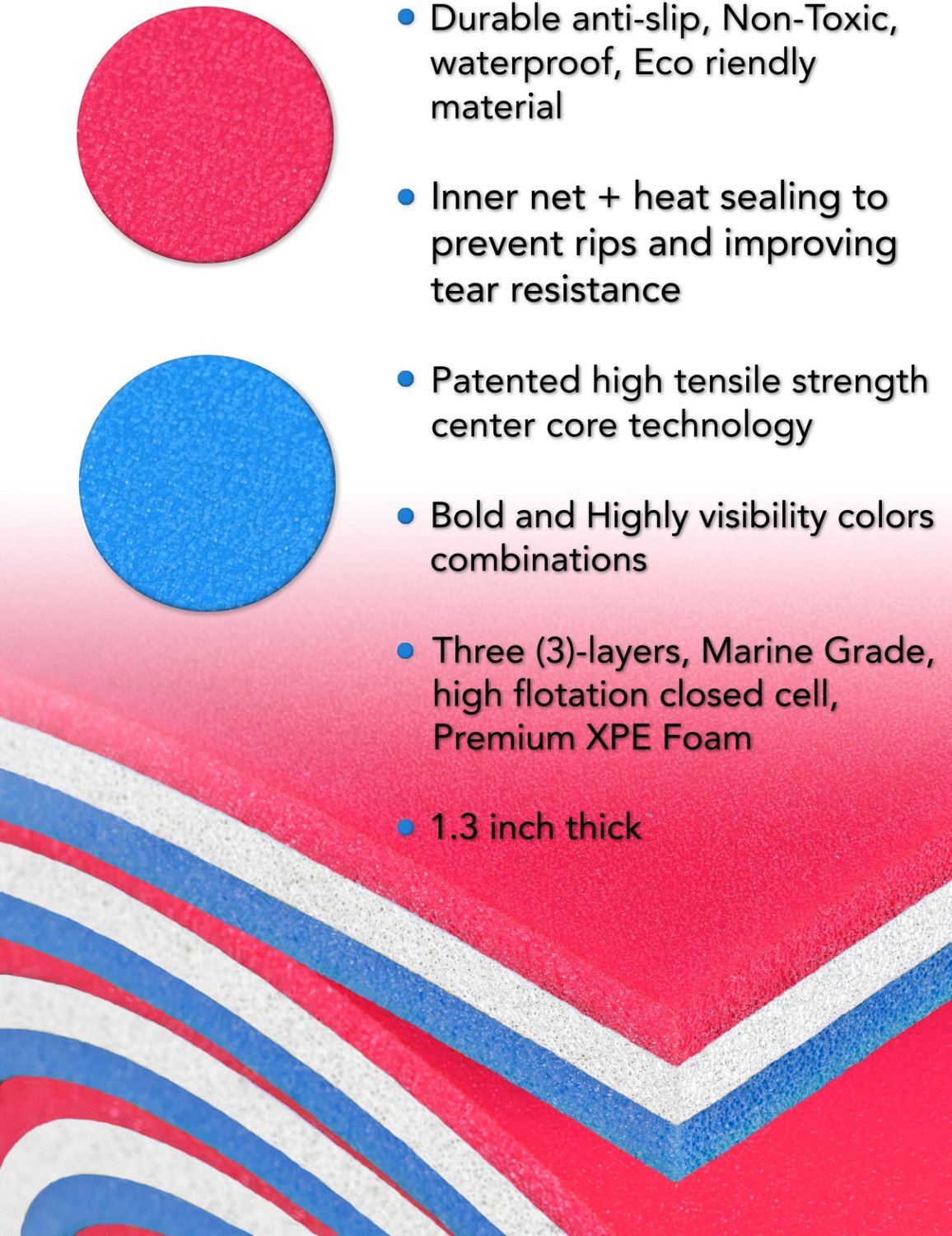 Aladdin 9ft x 6ft Floating Water Mat                                                                                             - view number 7