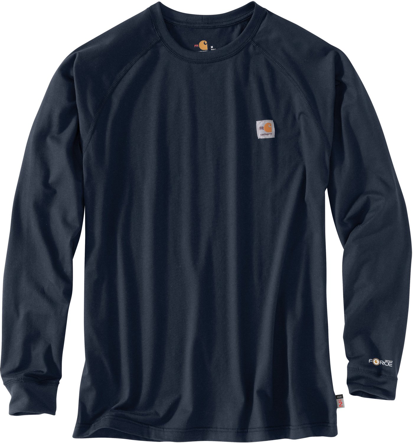 Carhartt Men's Force Flame-Resistant Cotton Long Sleeve T-shirt - view number 2