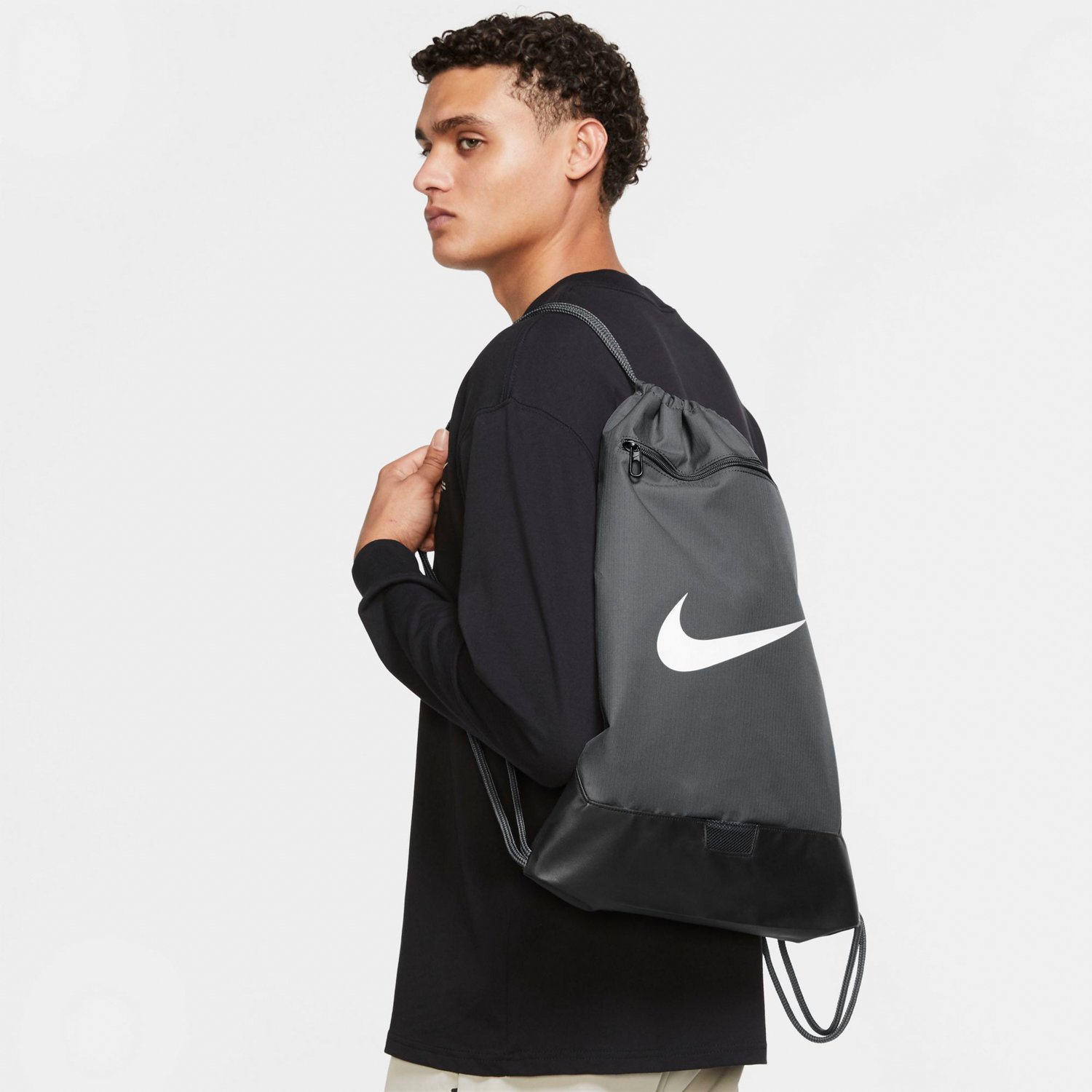 Nike Brasilia 9.5 Training Gym Sack Drawstring Bag - view number 2